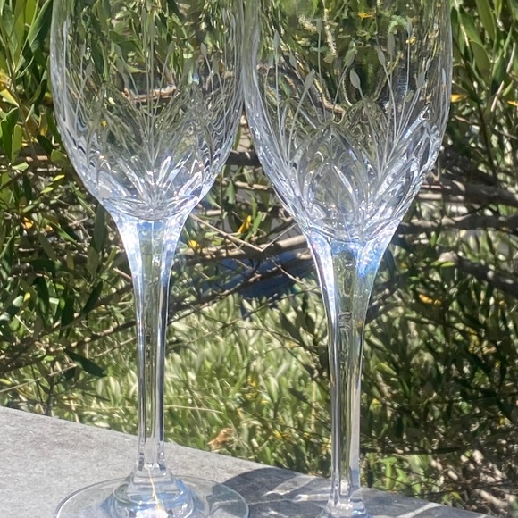 VIntage Noritake Moondust Water/Wine Goblets, set of 2 - Picture 4 of 5